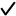 checkmark