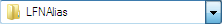 Folder Name Drop-Down List