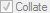 Collate Check Box