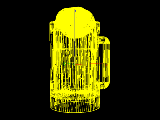 German Masskrug Mesh Model preview image)