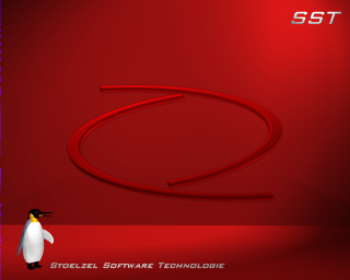 Hot Penguin Wallpaper (1/4 of actual size)